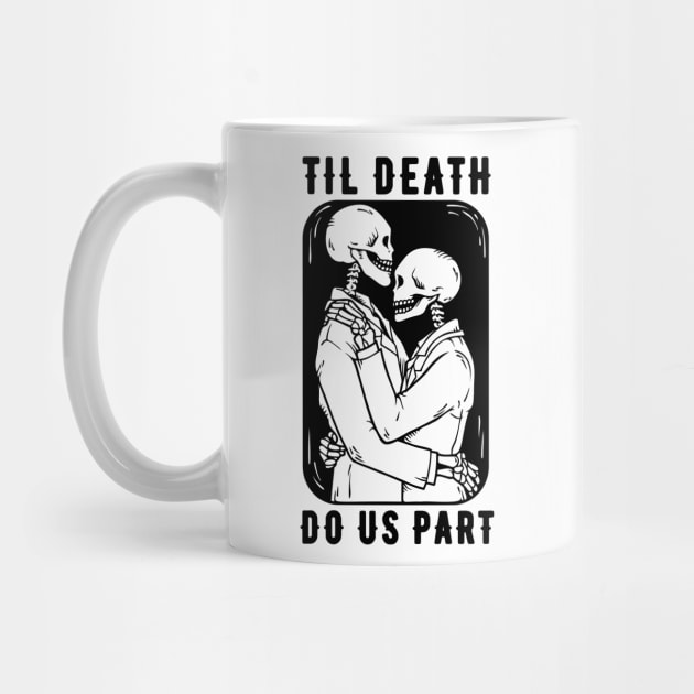 Til Death Do Us Part Gay Couple by M n' Emz Studio